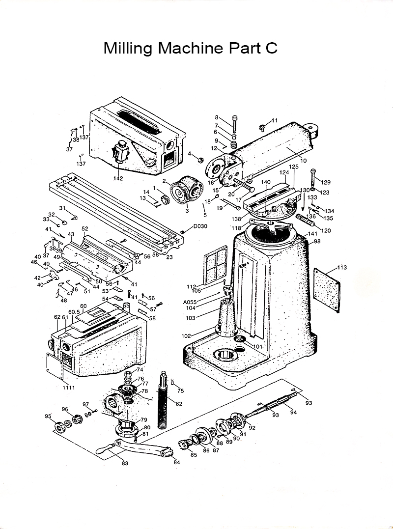 Milling machine accessories Part C(图2)